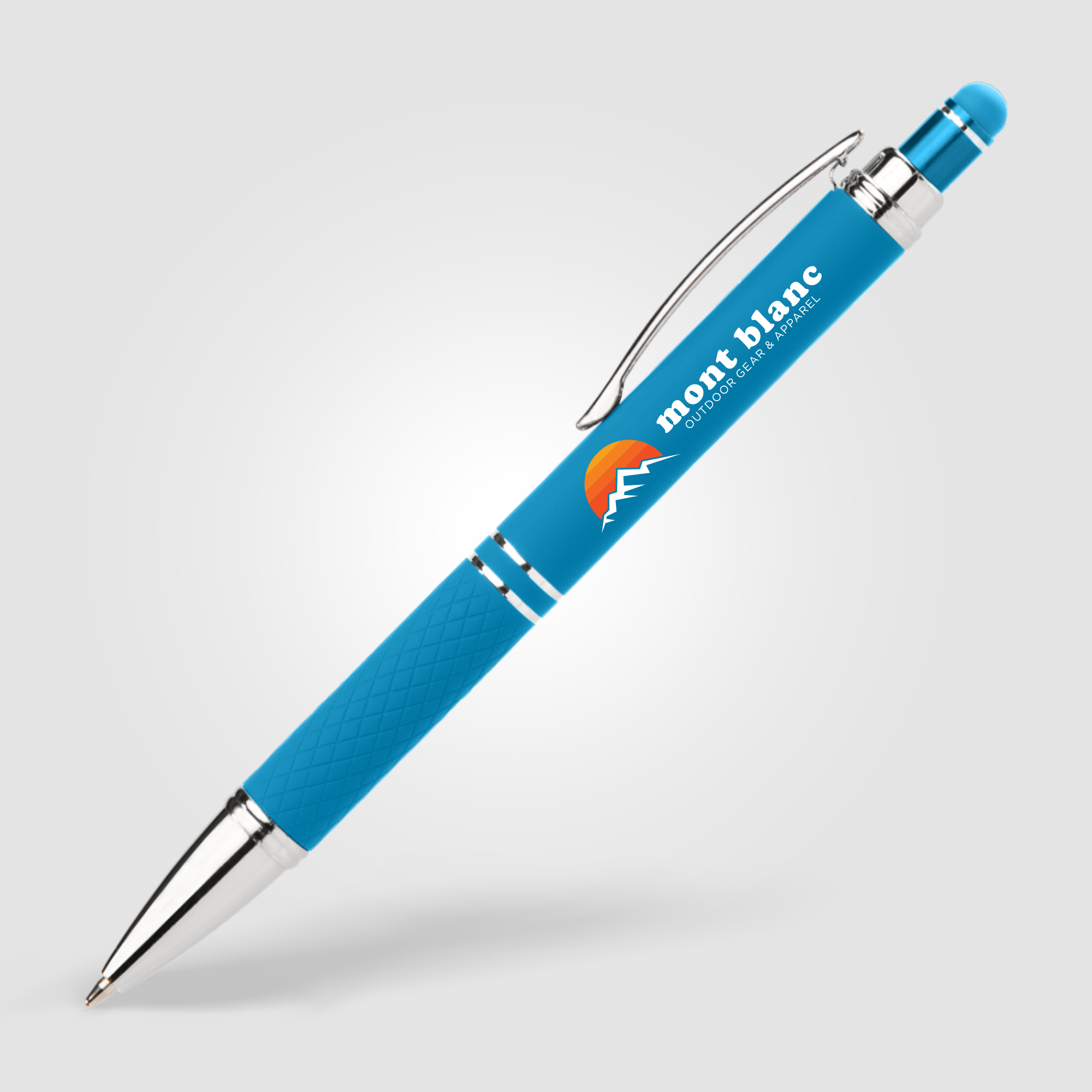Stylet personnalisable encre gel - Phoenix Softy Brights Bleu clair